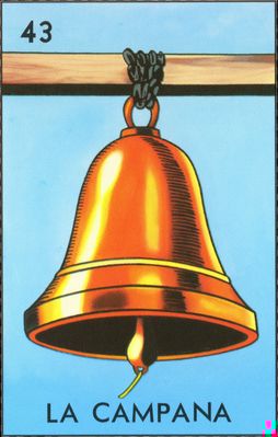 La Campana - Traditional Mexican Lotería Card #43