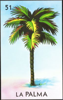 La Palma - Traditional Mexican Lotería Card #51